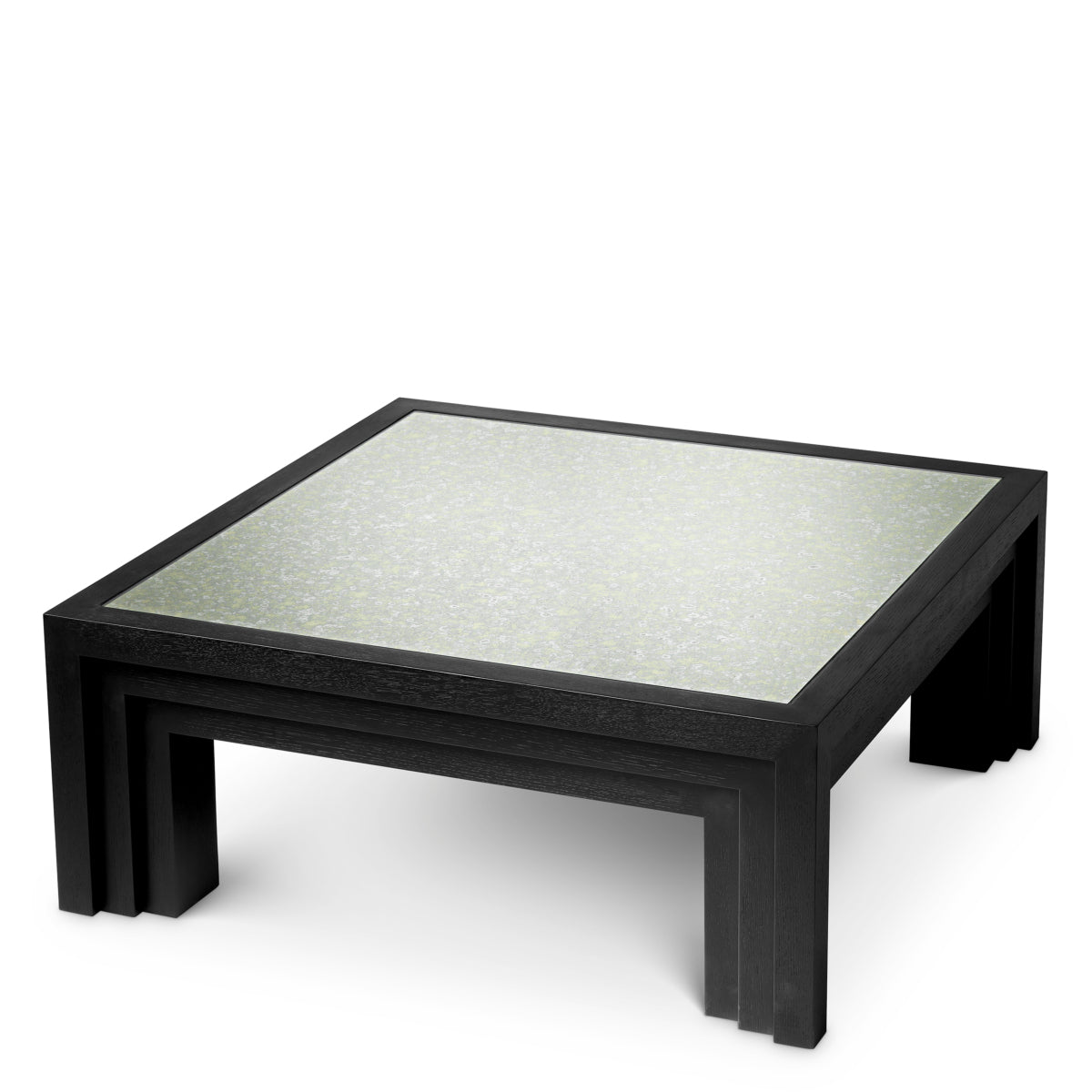 Coffee Table Metropolitan black open grain veneer