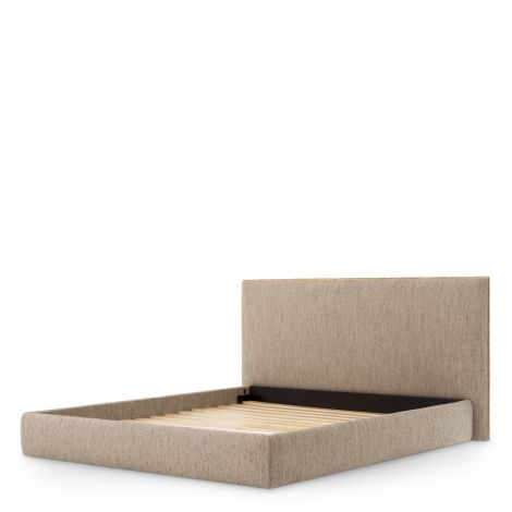 Bed Frame Ashford beckett beige 160 x 200 cm