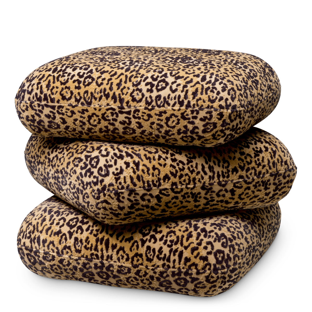 Stool Greenwich bernard leopard camel