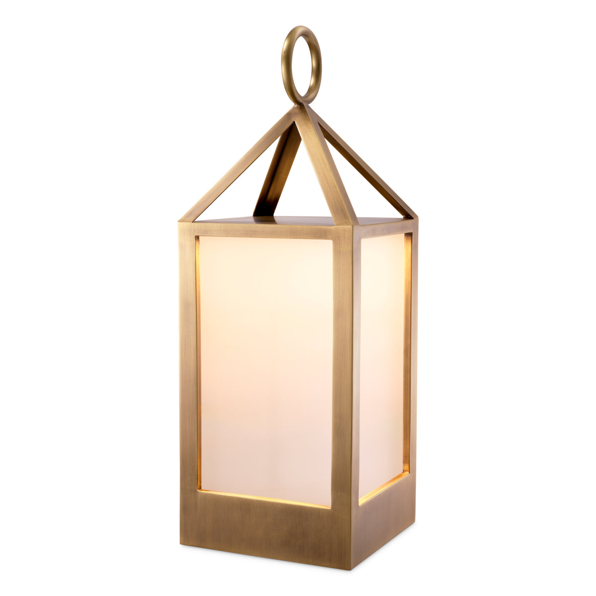 Outdoor Lamp Riserva S antique brass finish