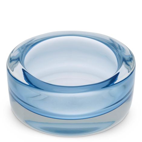 Bowl Marcellus light blue glass