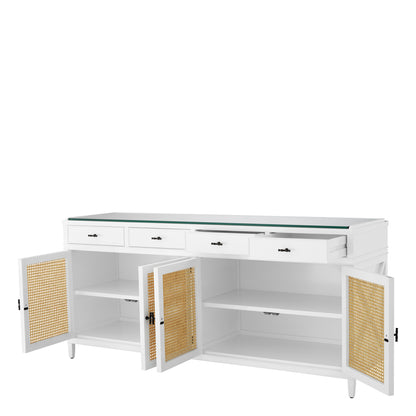 Dresser Bahamas piano white finish