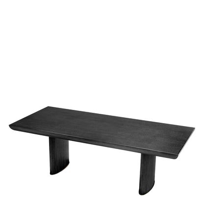 Dining Table Winston charcoal grey oak veneer