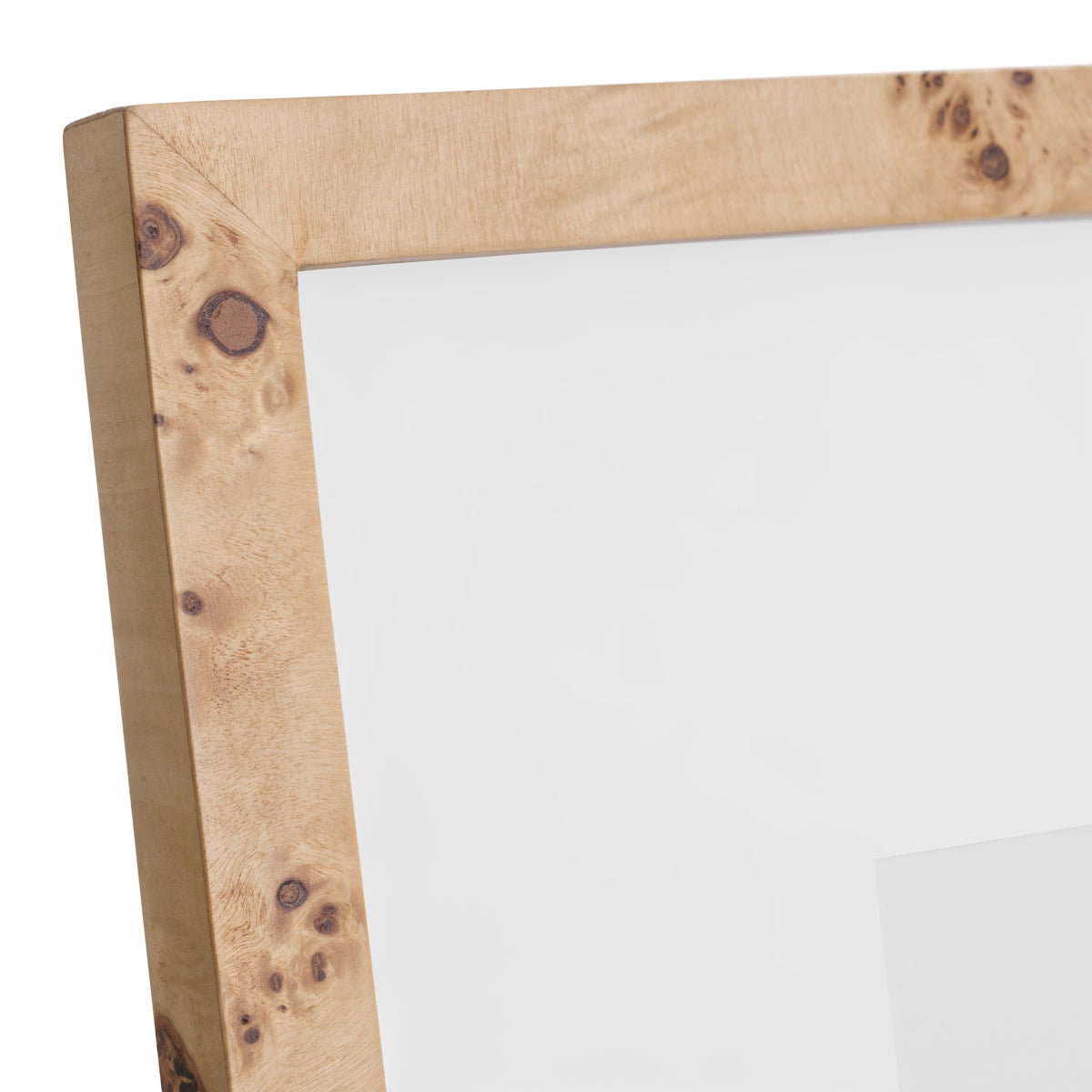 Picture Frame Braga L mappa burl veneer