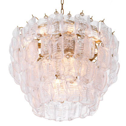 Chandelier Solange clear glass