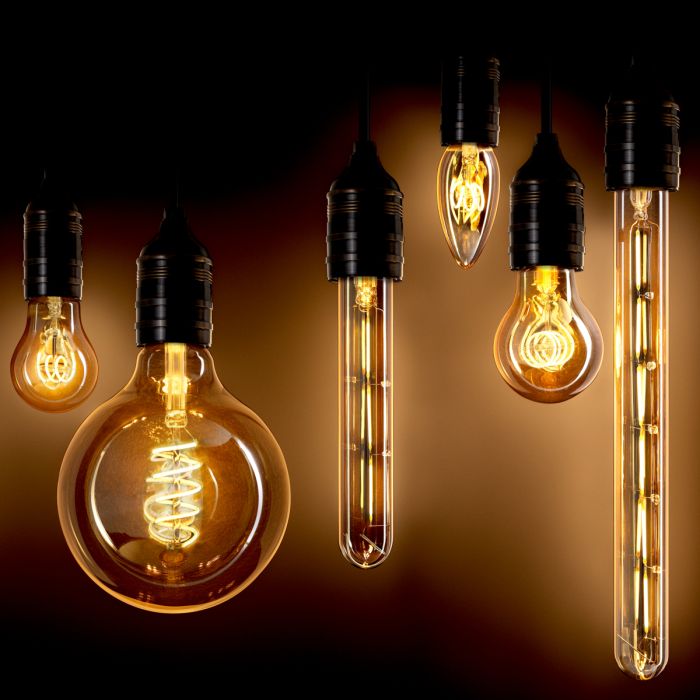 LED Bulb Candle 3W E14 ø 3,5 x 10 cm Set Of 4 Eichholtz