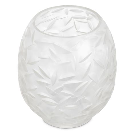 Vase Hadleigh clear color glass