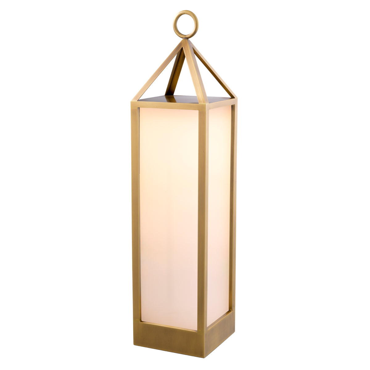 Outdoor Lamp Riserva XL antique brass finish