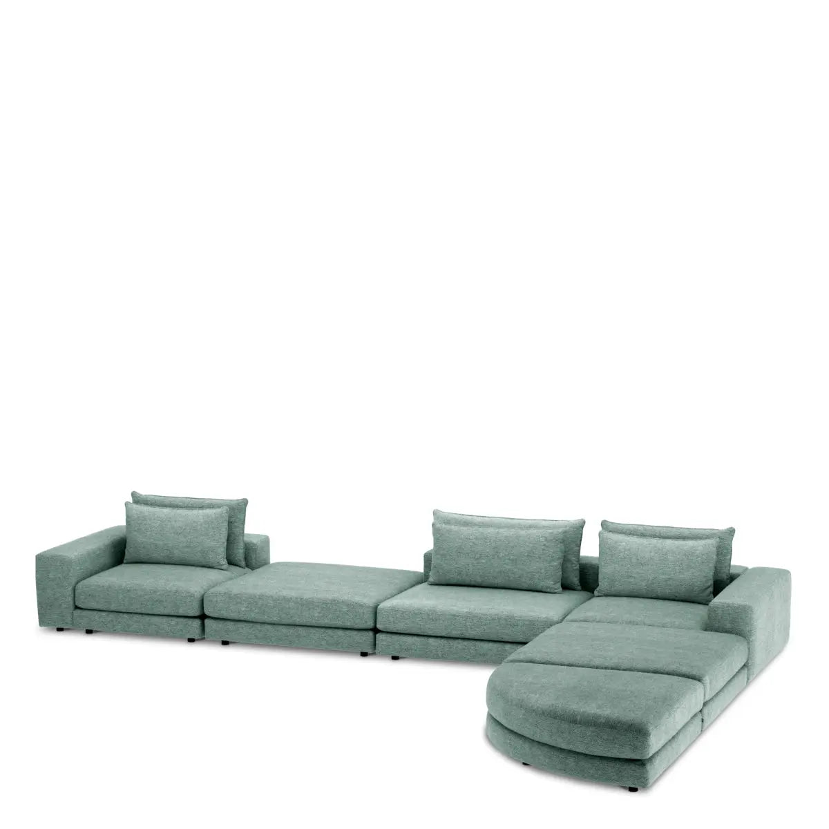 Modular Sofa Lounge Club - Ottoman half round Eichholtz