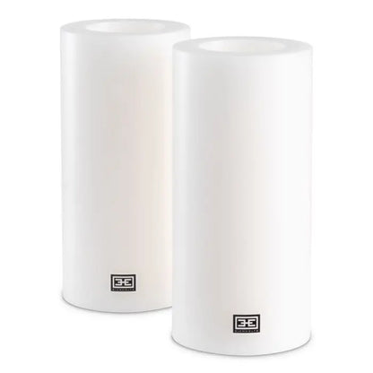 Artificial Candle ø 10 x H. 21 cm  Set Of 2 Eichholtz