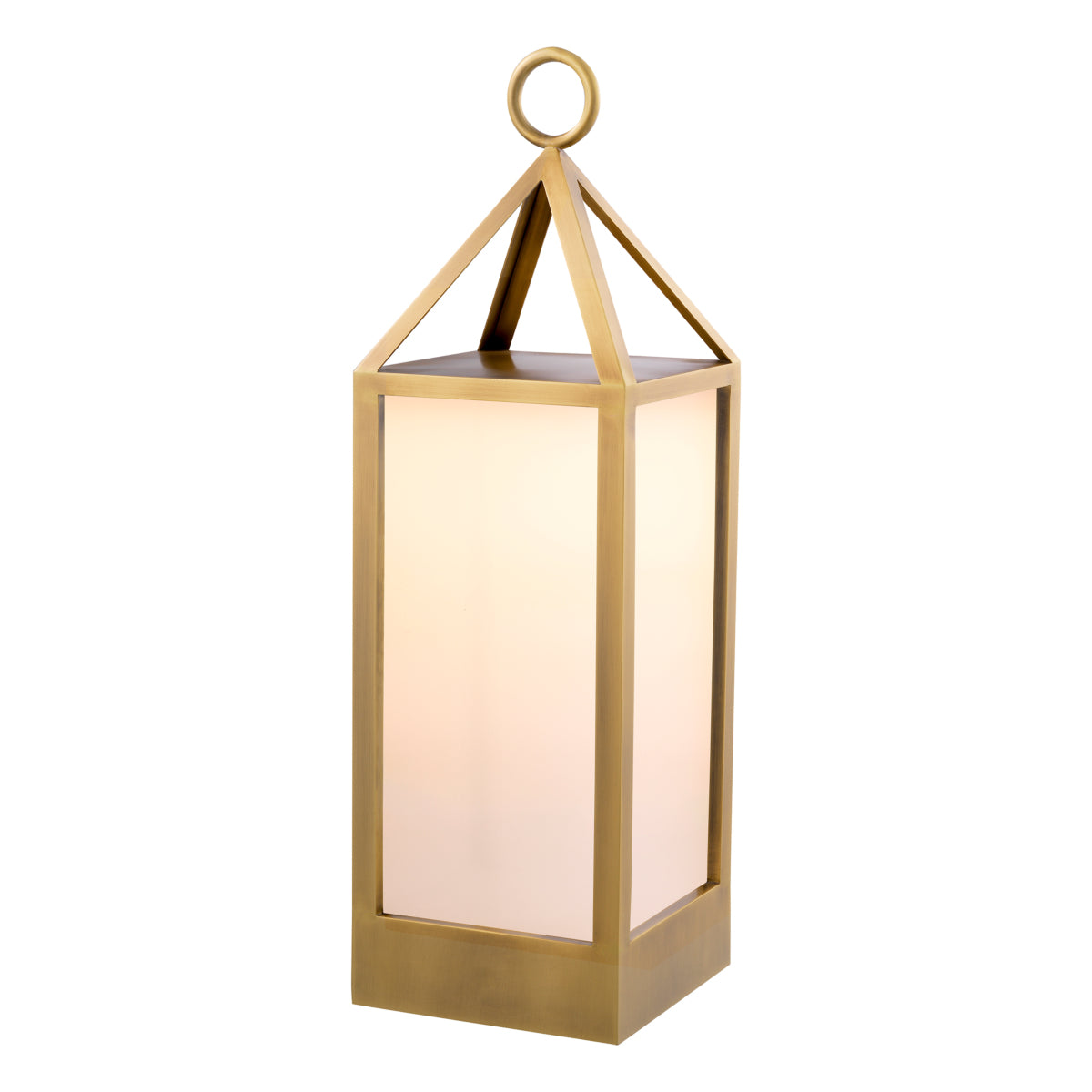 Outdoor Lamp Riserva L antique brass finish