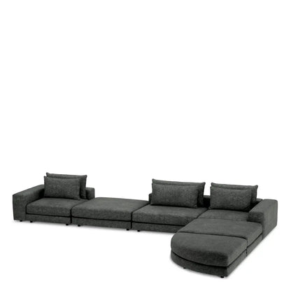 Modular Sofa Lounge Club - Ottoman half round