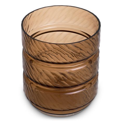 Vase Loxley S copper glass