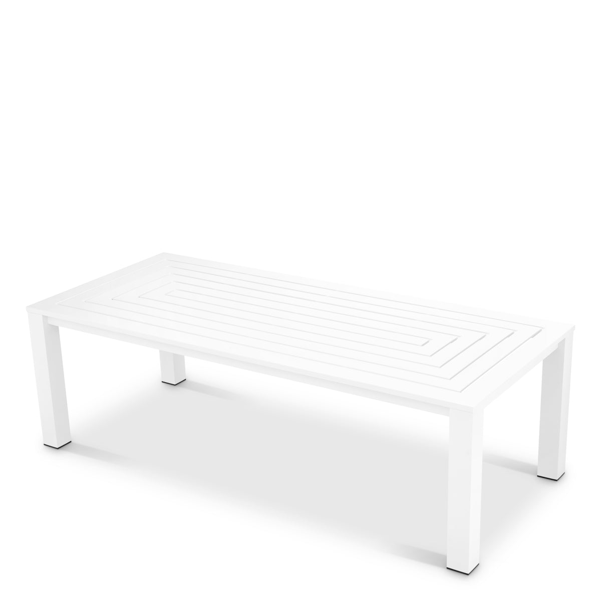 Outdoor Dining Table Vistamar matte white