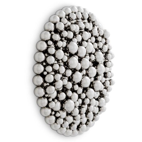 Wall Object Silvershore polished steel
