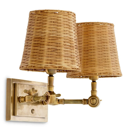 Wall Lamp Wentworth Double Eichholtz