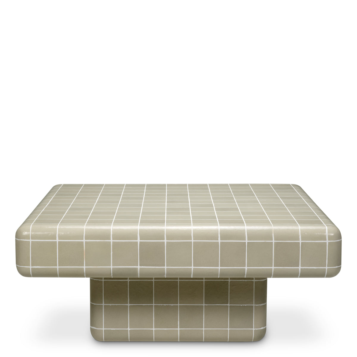 Outdoor Coffee Table Mateo light grey