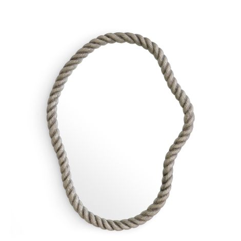 Mirror Elvington M antique nickel finish