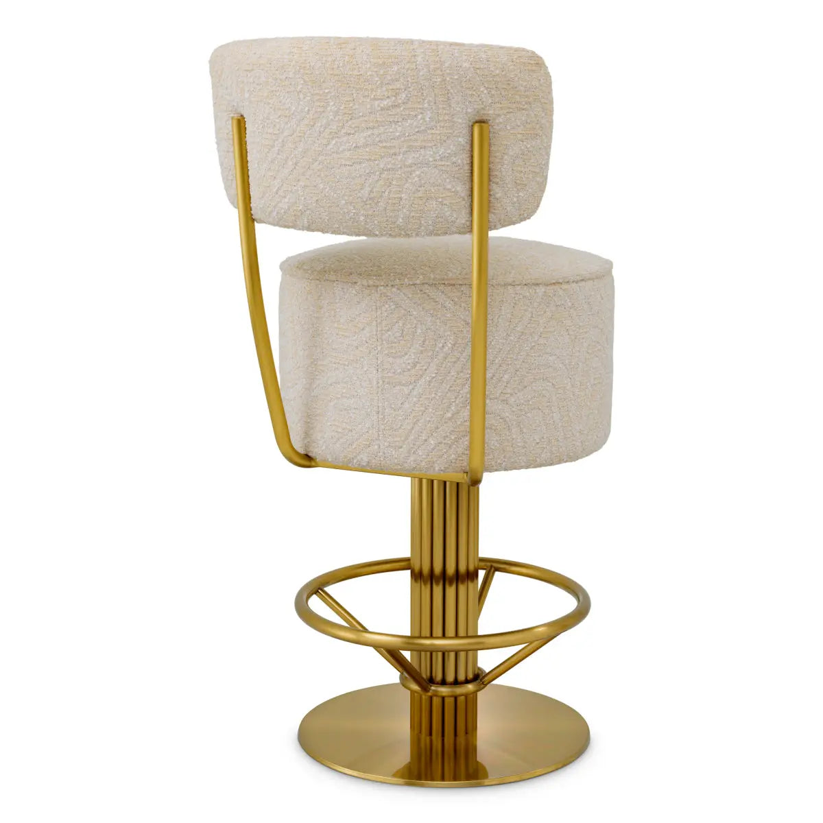 Counter Stool Carleton with back Eichholtz