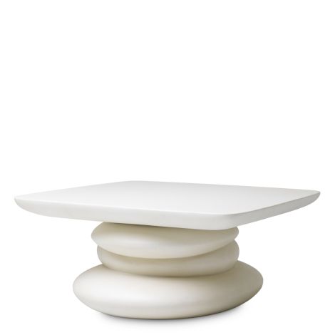 Coffee table Azura white finish
