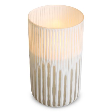 Hurricane Westgrove L off-white glass