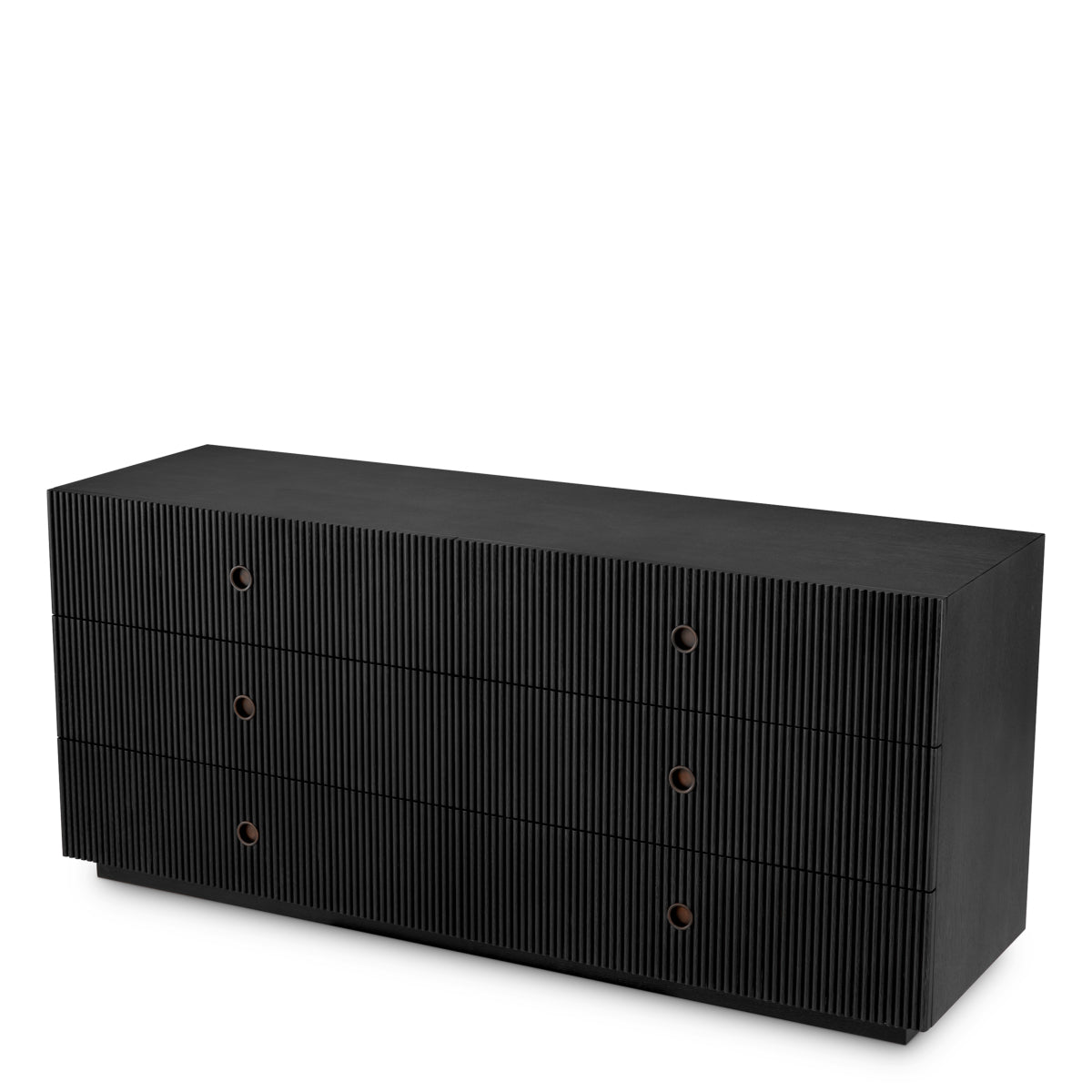 Drawer Chest Dimitrios charcoal grey oak veneer