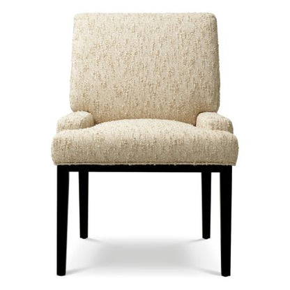 Dining Chair Bromley with arm black finish arden natural