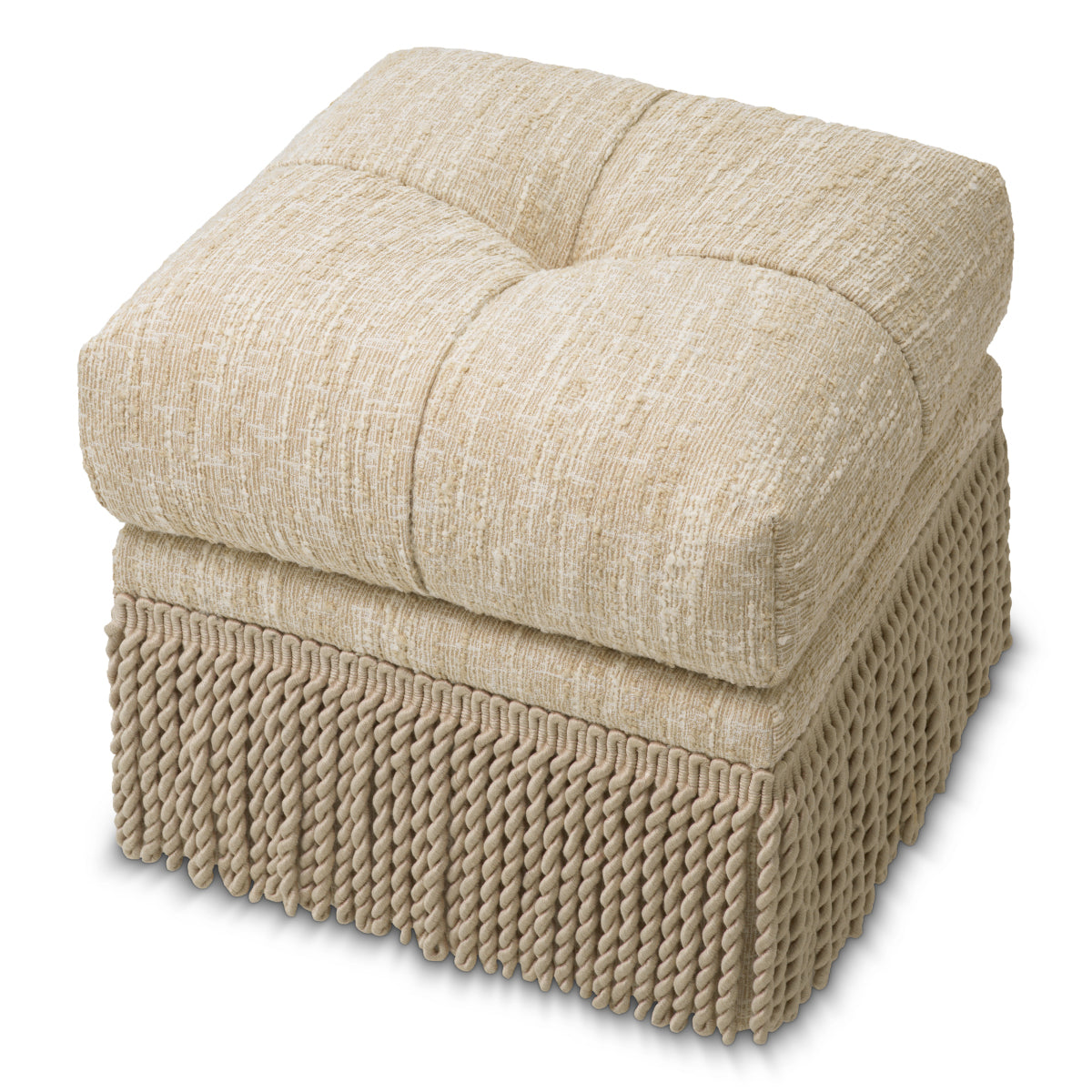 Stool Dorantes bouclé sonata cream