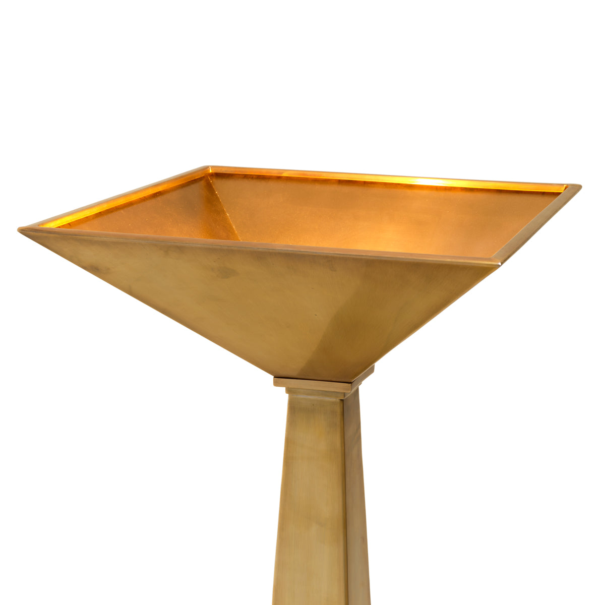 Floor Lamp Augustus vintage brass finish