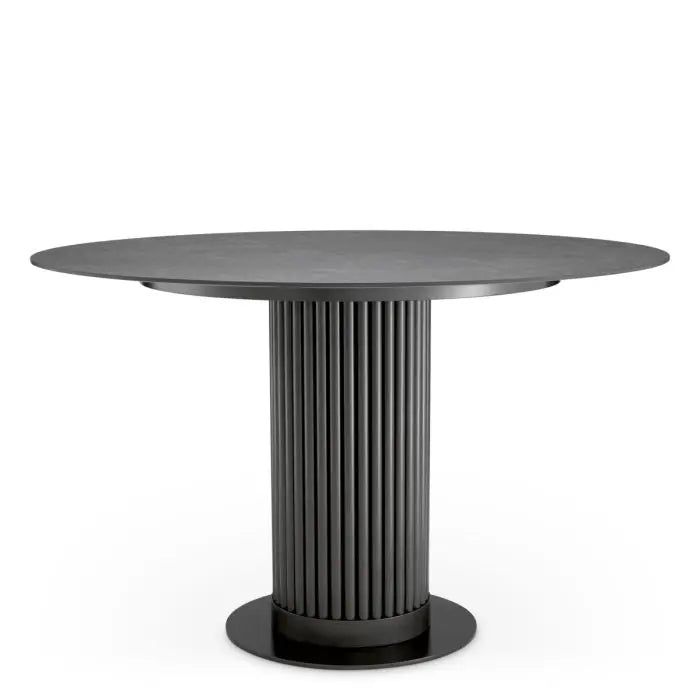 Outdoor Dining Table Volterra Round Eichholtz