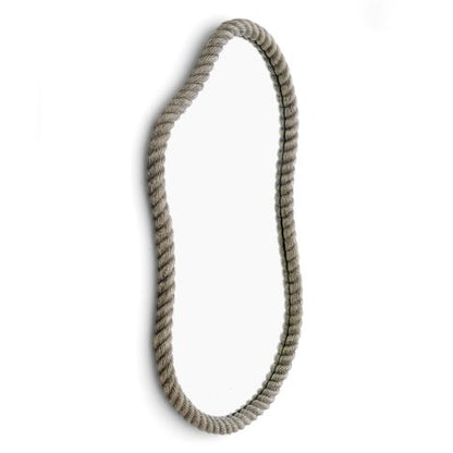 Mirror Elvington L antique nickel finish