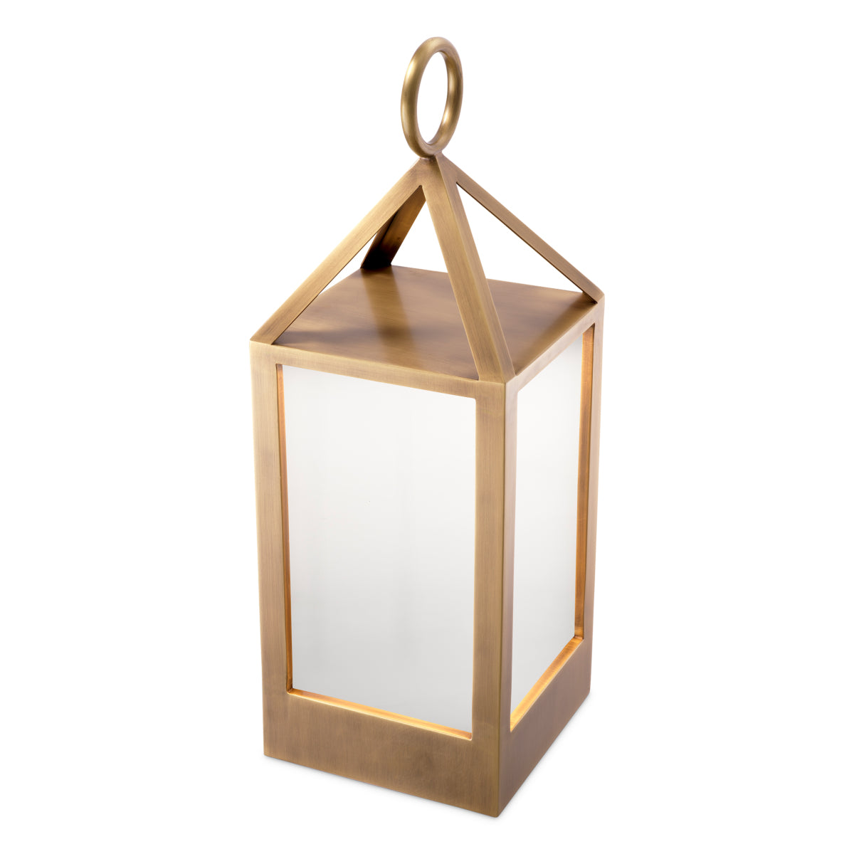 Outdoor Lamp Riserva S antique brass finish