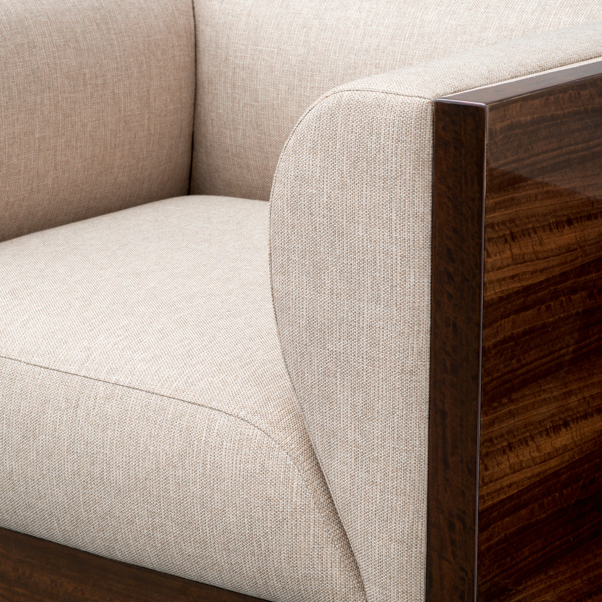 Swivel Chair Sebastian eucalyptus veneer loki natural