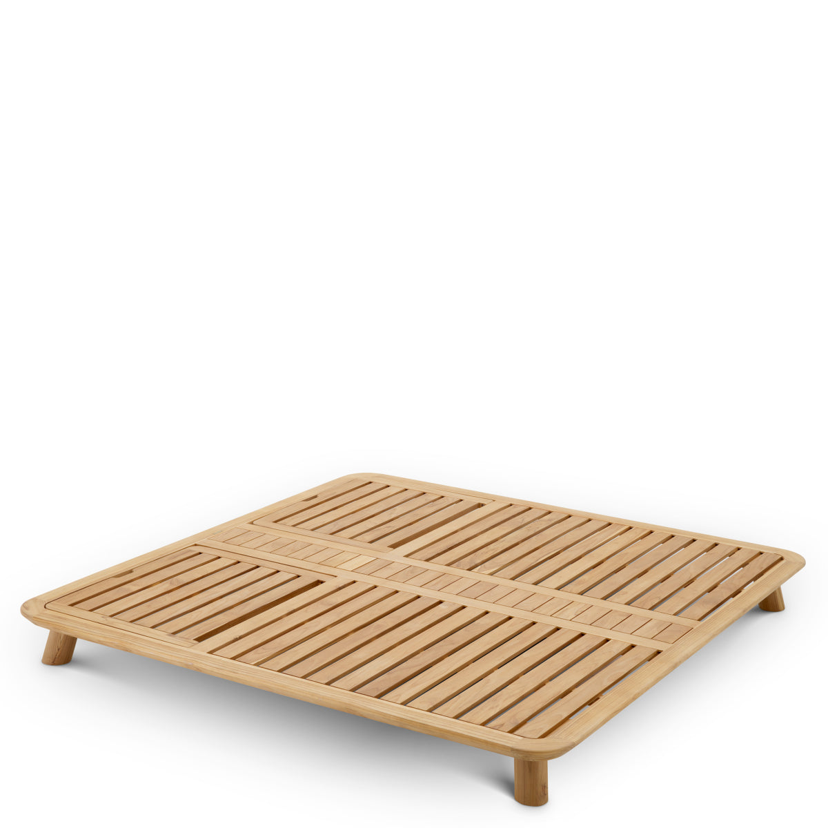 Outdoor Daybed Weston Double natural teak viola sand