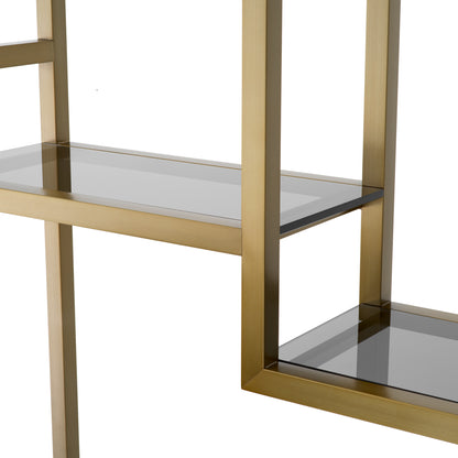 Cabinet Corrado I brushed brass finish