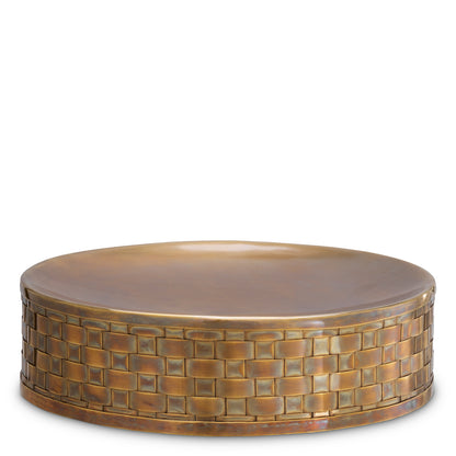 Bowl Lausanne vintage brass finish