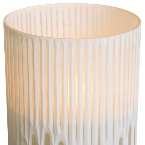 Hurricane Westgrove L off-white glass