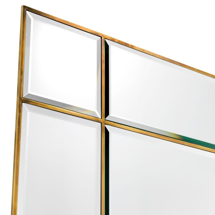 Mirror Beaumont with light Eichholtz