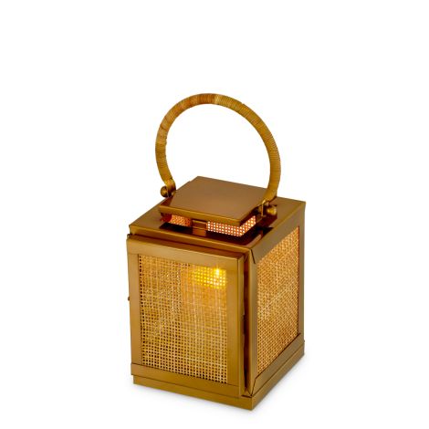 Hurricane Georgian S vintage brass finish bamboo handle