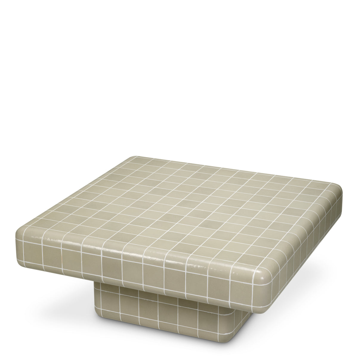 Outdoor Coffee Table Mateo light grey