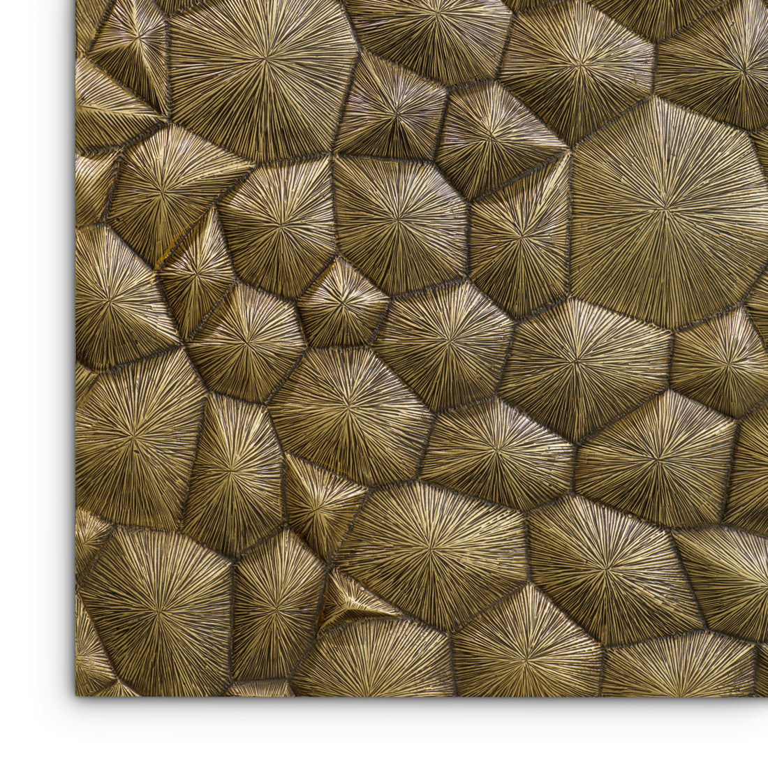 Wall Object Ultimo vintage brass finish