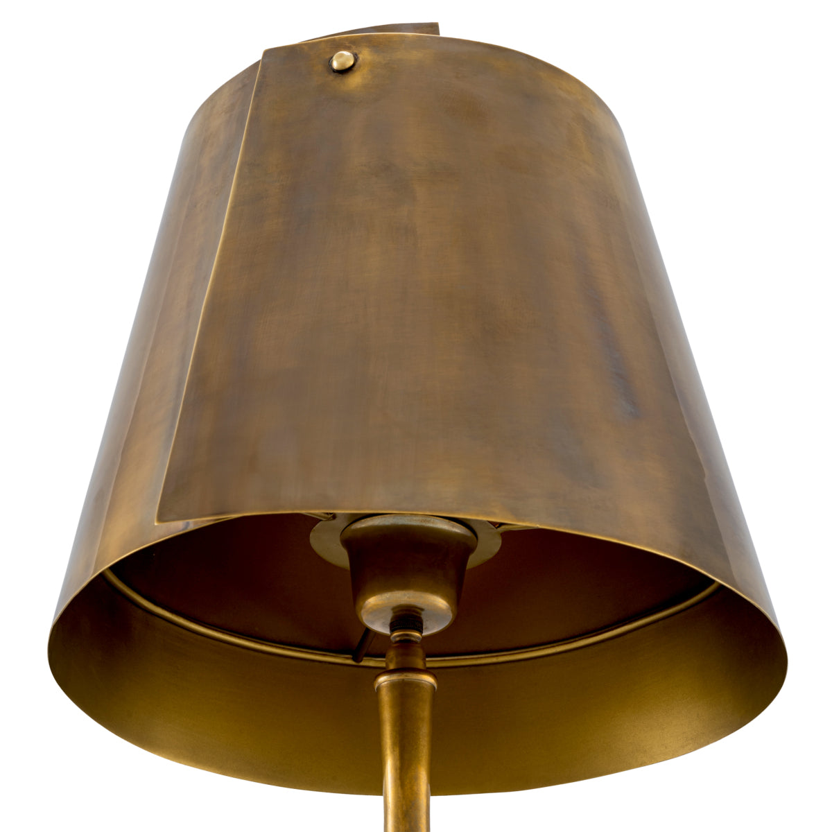 Table Lamp Seraphina vintage brass finish 