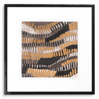 Print Metallic Undulation by June Erica Vess set 2 Eichholtz