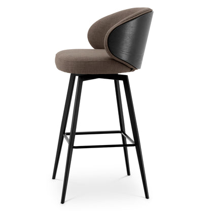 Bar Stool Camerota scalea grey