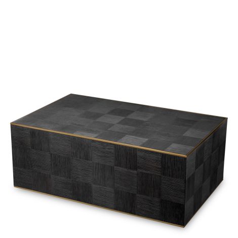 Coffee Table Ashbury charcoal grey oak veneer