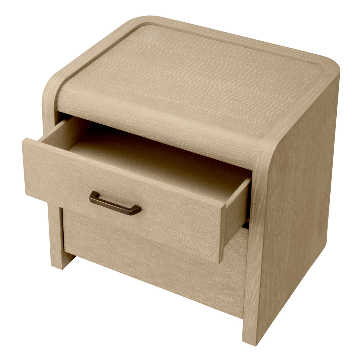 Nightstand Joane washed oak veneer