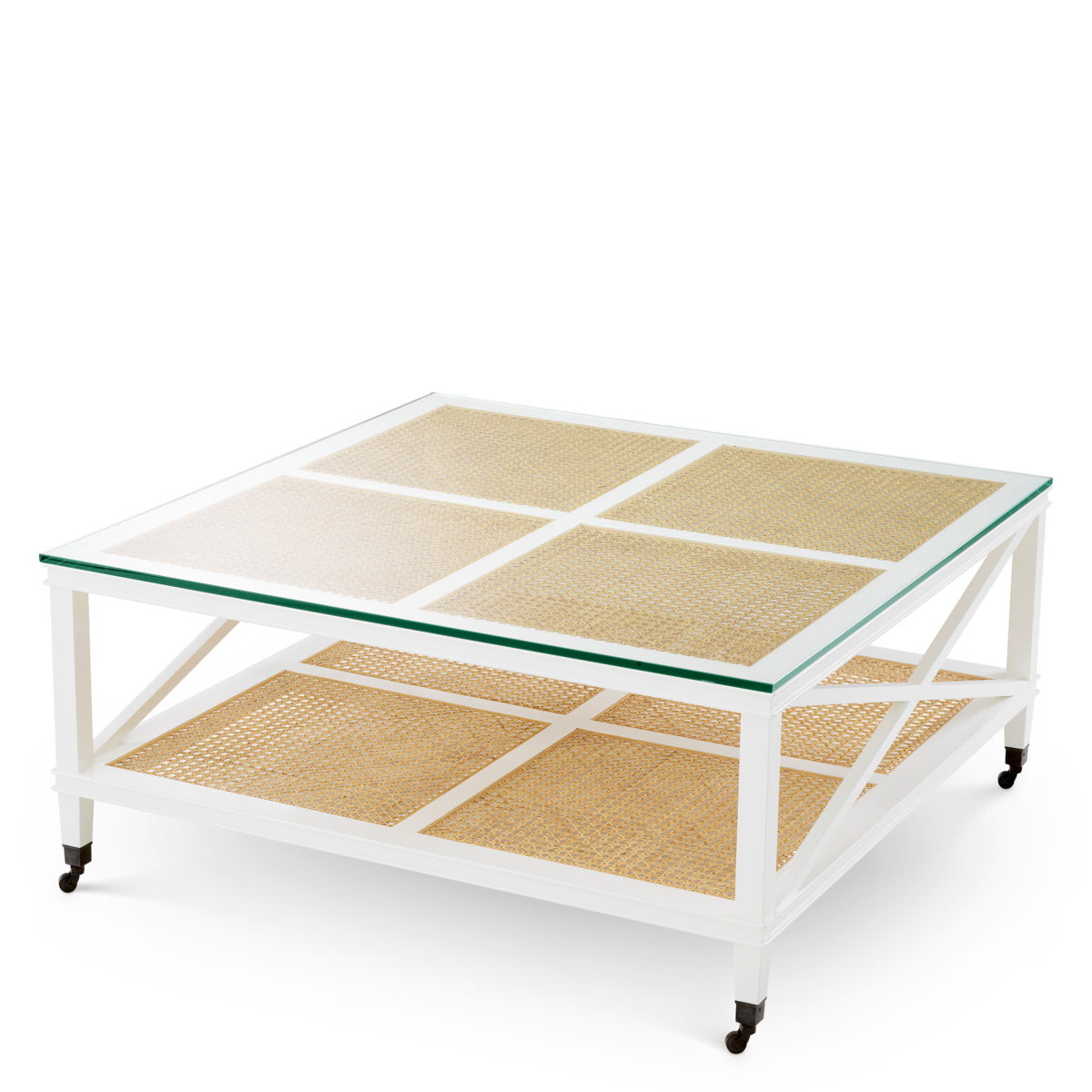 Coffee Table Bahamas piano white finish