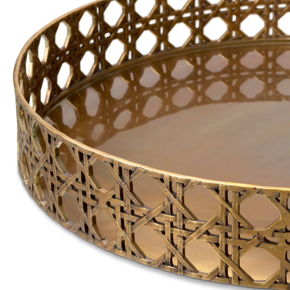 Tray Dameron round Eichholtz