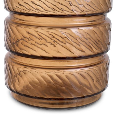 Vase Loxley S copper glass