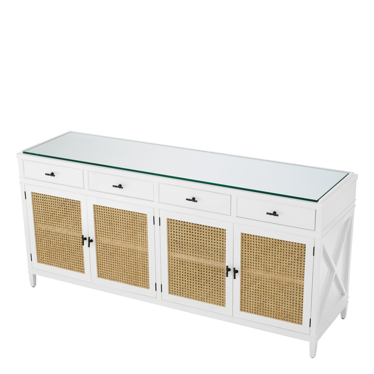 Dresser Bahamas piano white finish